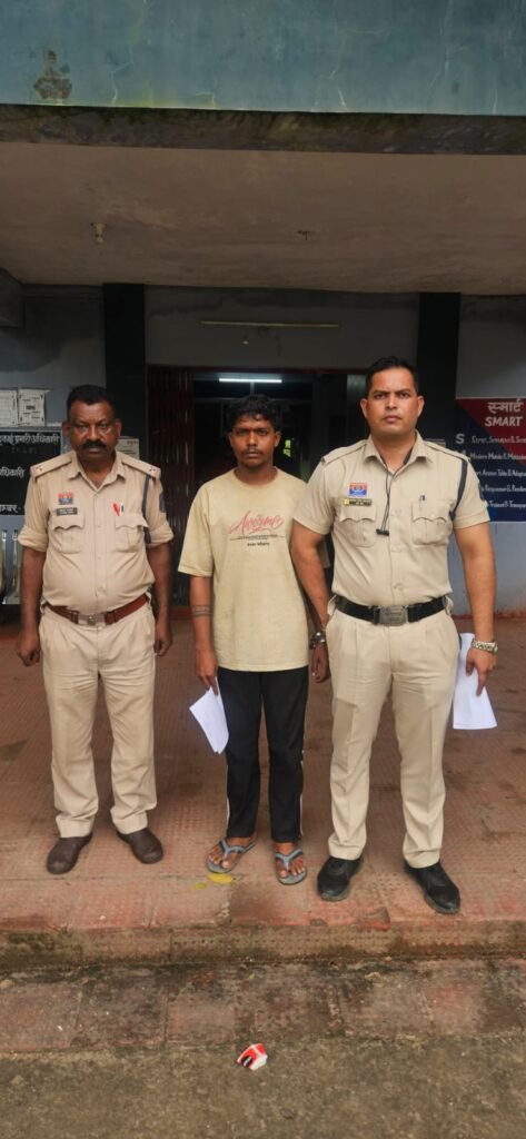 शराब पीने के लिए पैसे मांगे, मना करने पर युवक से मारपीट एवं जान से मारने की धमकी, कोरबा पुलिस की त्वरित कार्रवाई — मुख्य आरोपी गिरफ्तार,आपराधिक प्रवृत्ति को देखते हुए गुंडा बदमाश प्रकरण की कार्रवाई भी प्रस्तावित