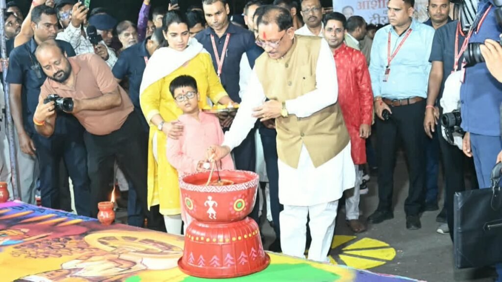 गोल्डन बुक ऑफ वर्ल्ड रिकॉर्ड में शामिल आशीर्वाद का दीया कार्यक्रम, सीएम साय ने प्रदेशवासियों को दी बधाई