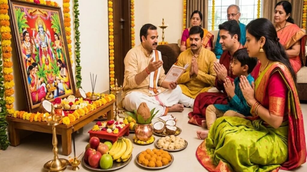 Satyanarayan Puja Niyam : सत्यनारायण कथा का पूर्ण फल पाने के लिए रखें इन बातों का ध्यान, जानें पूजा की सही विधि और प्रसाद के नियम