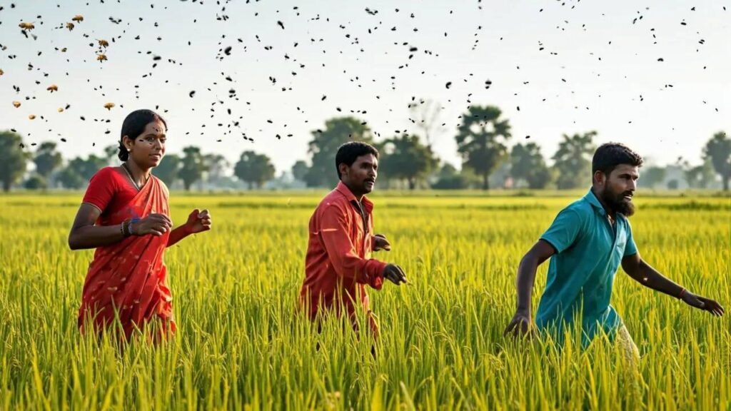 बिरनियों के हमले से लोग परेशान, तीन की मौत…