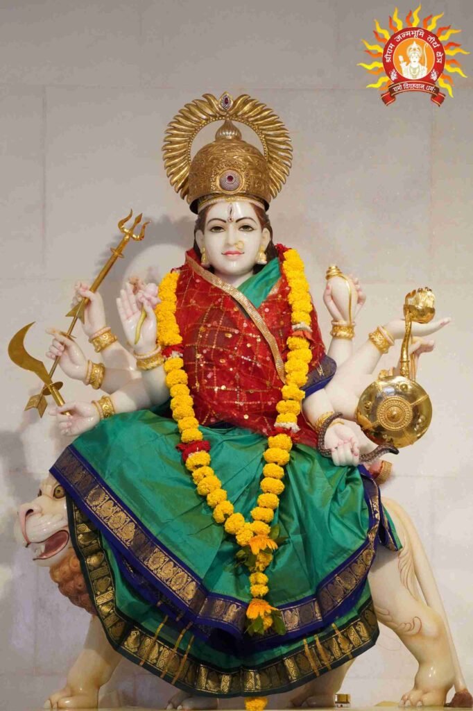राम मंदिर में शारदीय नवरात्र का शुभारंभ, मां भगवती और मां अन्नपूर्णा की हुई विशेष पूजा-अर्चना