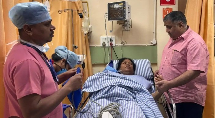 विधायक रायमुनि अस्पताल में, पर्यटन मंत्री अग्रवाल ने हाल-चाल जाना