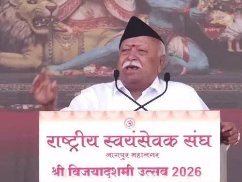 विजयादशमी उत्सव पर मोहन भागवत के संबोधन की 10 बड़ी बातें ,पीएम ने की संबोधन तारीफ